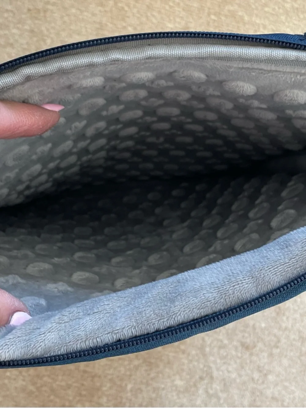 Men’s-Women’s Computer/Laptop Padded Bag 17 X 12 Blue Wickio NWT